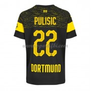 Maillot de foot BVB Borussia Dortmund 2018-19 Christian Pulisic 22 maillot extérieur..